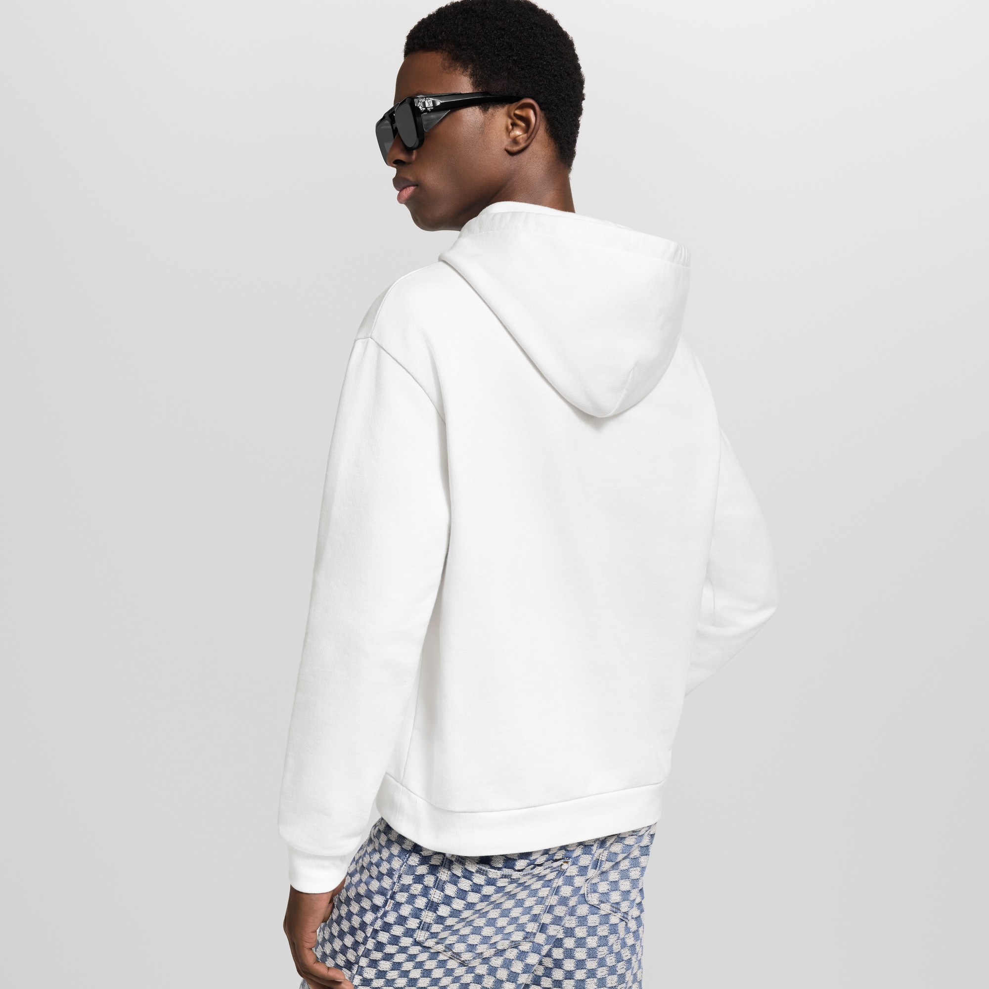 Printed Signature Hoodie - Ready-to-Wear 1AIMLQ | LOUIS VUITTON